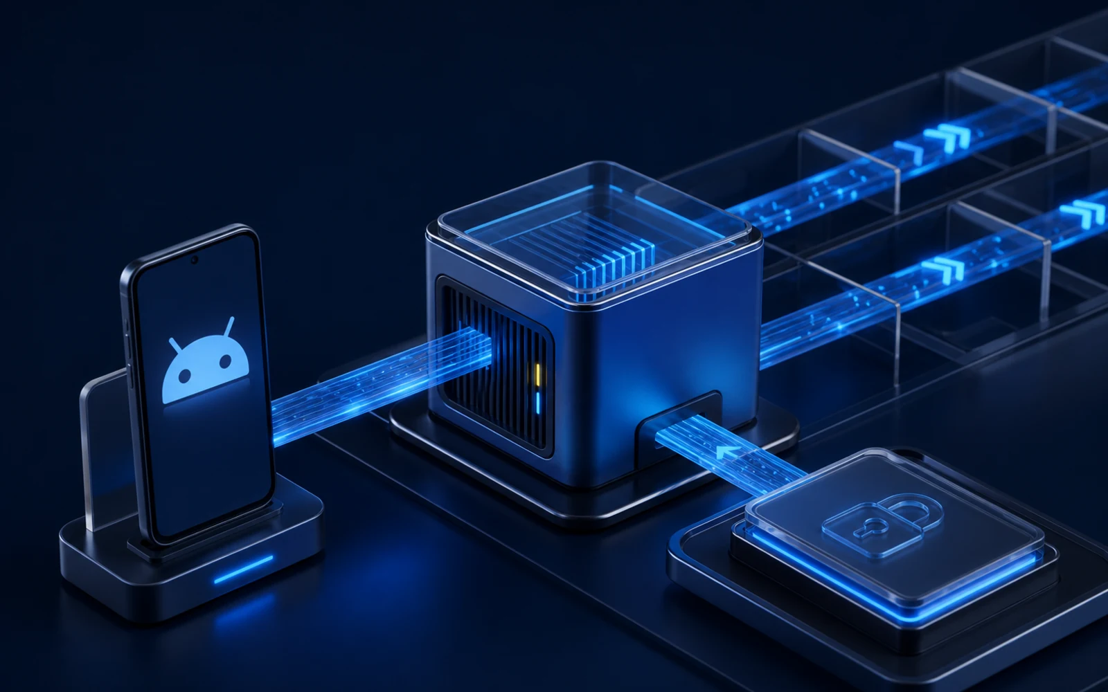 Editorial illustration for Socksdroid Proxy Setup