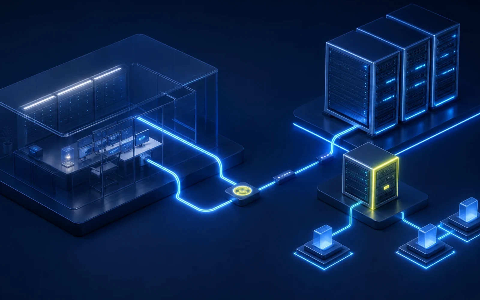 Editorial illustration for Datacenter Proxies