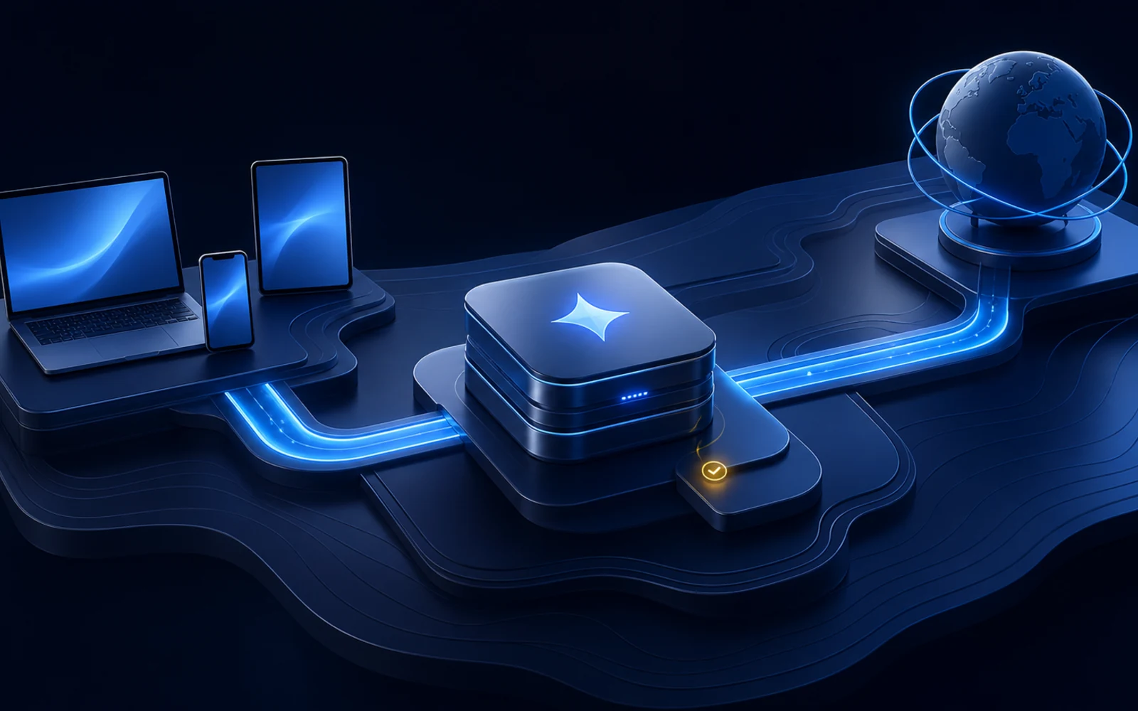 Editorial illustration for Gemini Proxy Guide