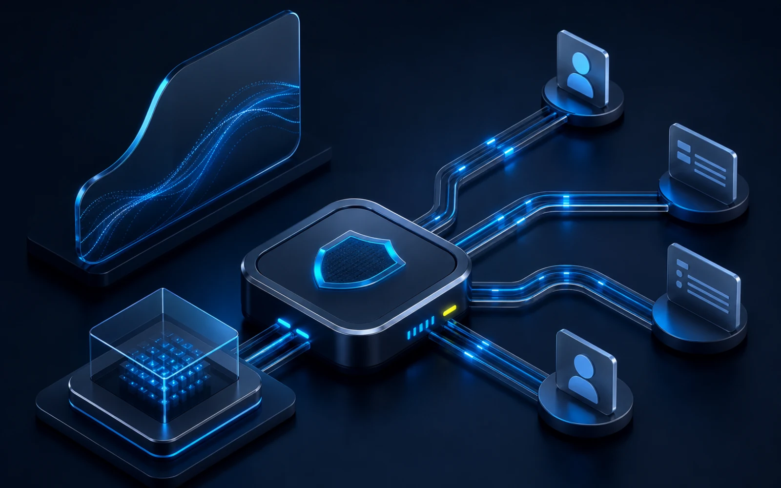 Editorial illustration for Linkedin Proxy Guide