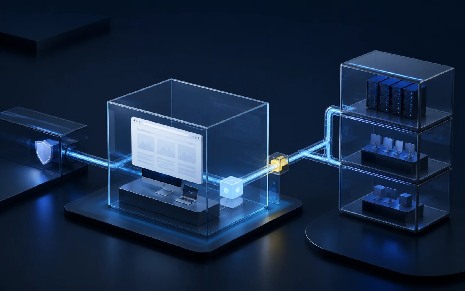 Editorial illustration for Gateproxies for Websites