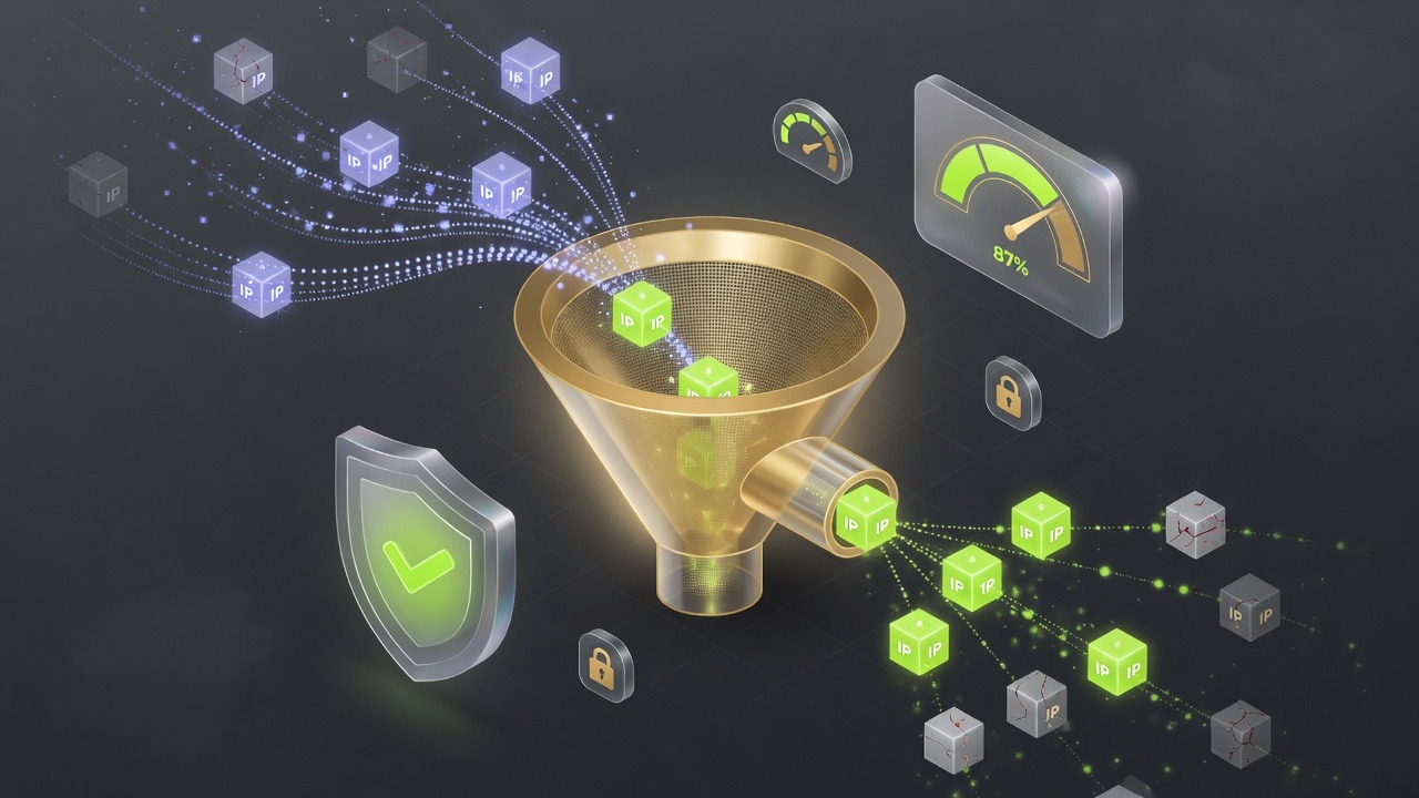 IP quality filtering system